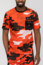 Weiv Full Camo Short Sleeve TShirt New Era Fashion LLc