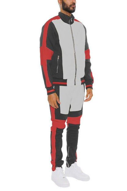 COLOR BLOCK TRACK SET New Era Fashion LLc