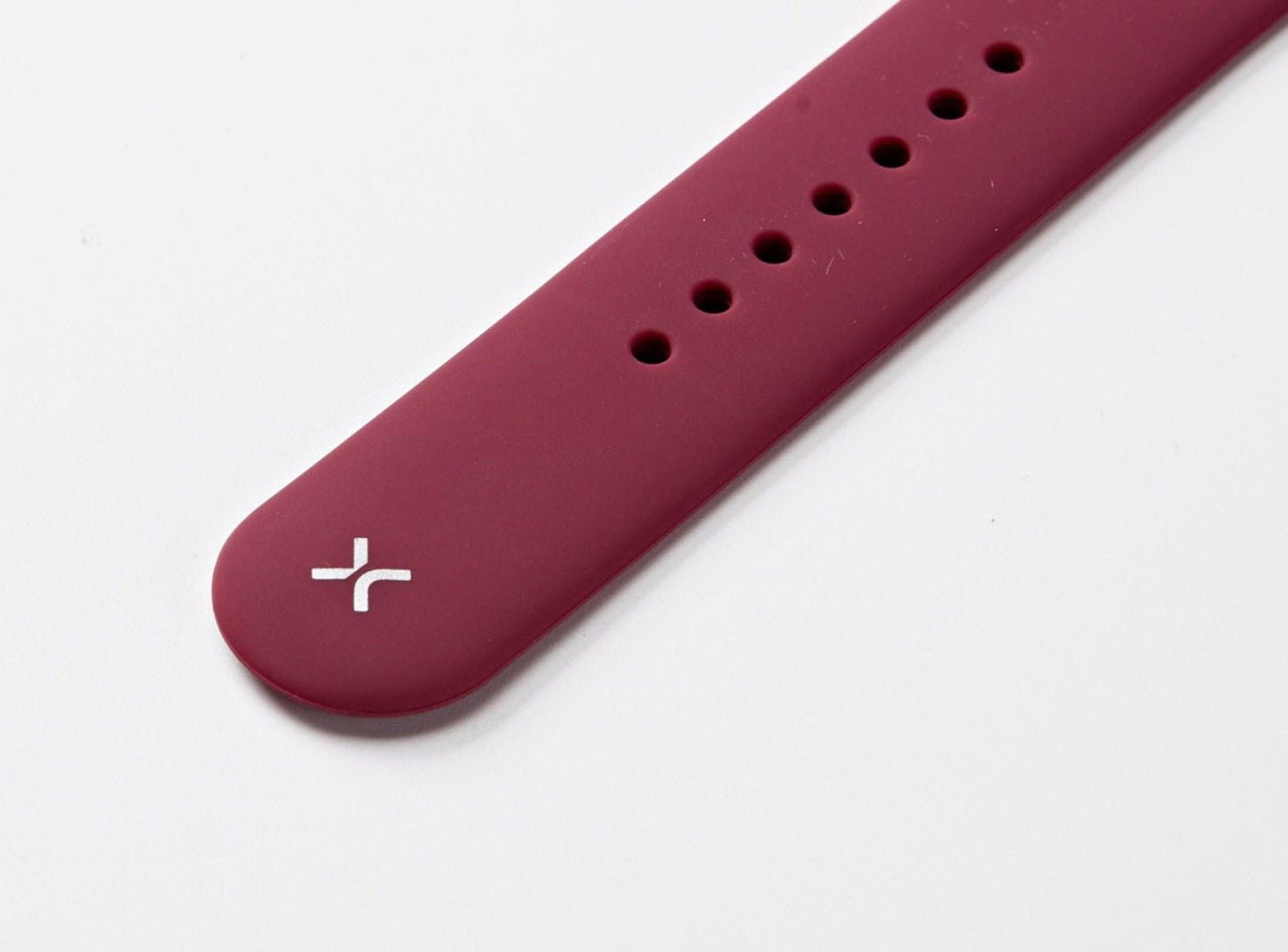 White Silicone Watch Band Made for Apple Watch - Large (42/44/45/49mm) New Era Fashion LLc