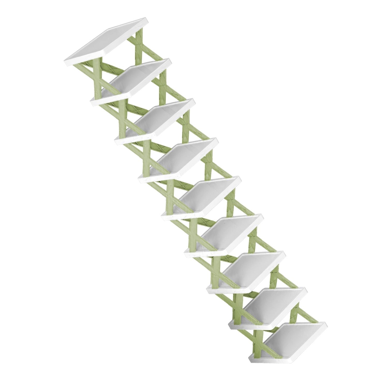 9Tier Narrow Entryway Shoe Rack Plastic Vertical Shoe Organizer Space Saving Free Standing Shoes Storage Shelf Closet Hallway New Era Fashion LLc