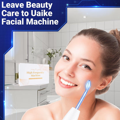 High Frequency Wand 'C Violet Portable Skin Therapy Machine for Anti-Aging - Skin Tightening - Wrinkle Reducing - Dark Circles - 4 in 1 New Era Fashion LLc