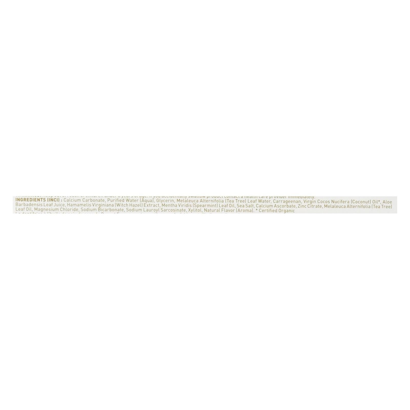 Desert Essence - Coconut Oil Toothpaste - Mint - 6.25 Oz New Era Fashion LLc