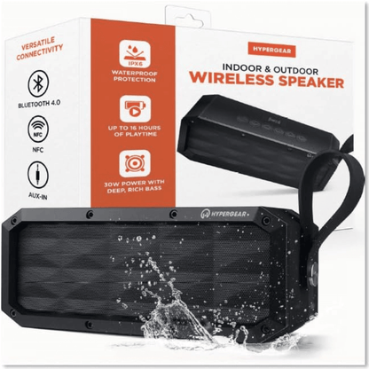 HyperGear Beast XL Water-Resistant Wireless Speaker New Era Fashion LLc