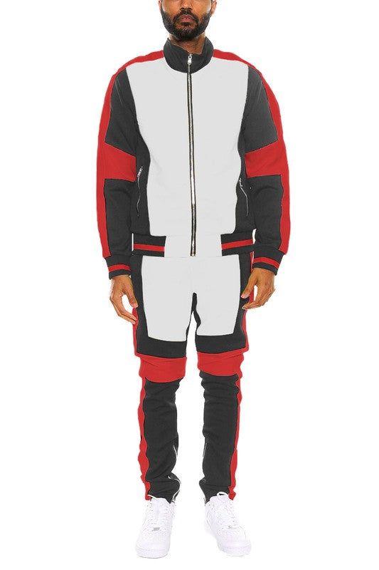 COLOR BLOCK TRACK SET New Era Fashion LLc