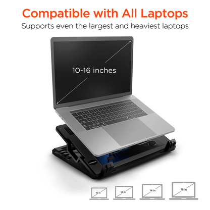 HyperGear UpRite Air Portable Laptop Cooling Stand New Era Fashion LLc