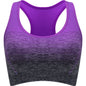 1pc/2pcs/3pcsMedium Support Two Tone Racer Back Sports Bra, Fitness Workout Running Yoga Bra New Era Fashion LLc