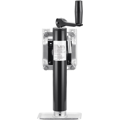 Trailer Jack, 2000 lbs Dynamic Load Capacity, Heavy Duty Swivel Bolt-on Trailer Jack, 10" Lift Trailer Jack Stand with Handle for RV Trailer, Horse Trailer, Utility Trailer, and Yacht Trailer New Era Fashion LLc