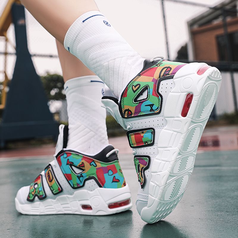 New men's and women's trend fashion personality basketball sneakers fashion match men's sneakers 5 colors New Era Fashion LLc