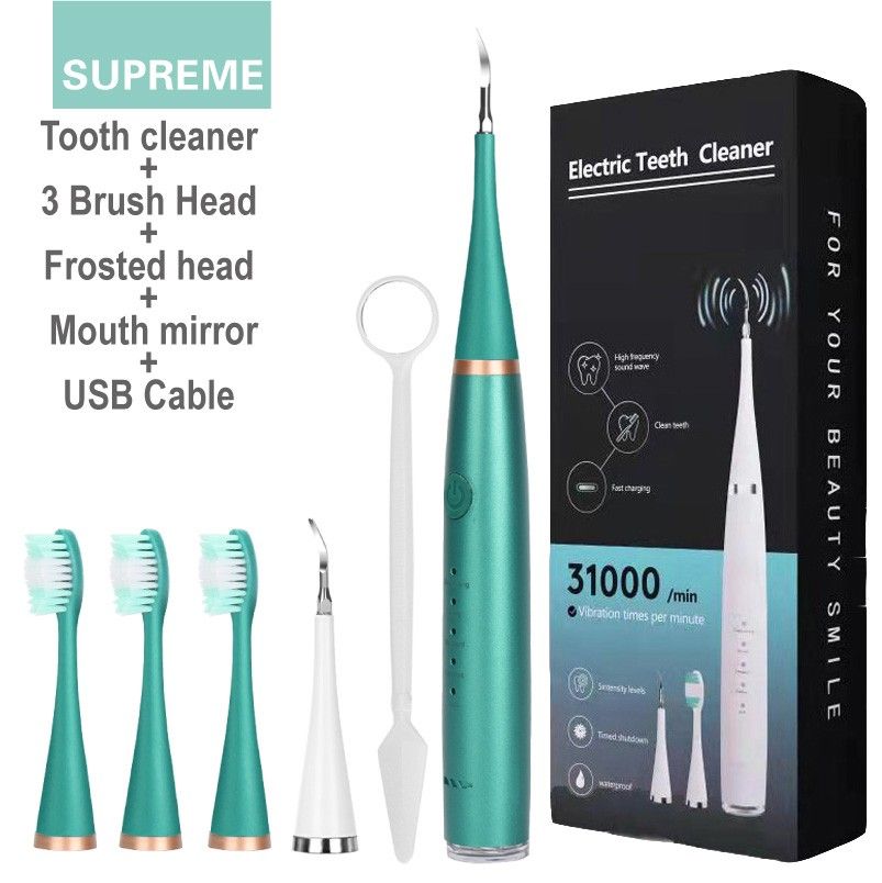 Ultrasonic Dental Scaler Teeth Whitening Electric Dental Calculus Remover Teeth Whitener Oral Care Ultrasonic Dental Cleaner New Era Fashion LLc