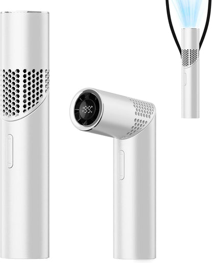 Portable Handheld Turbo Fan,3 IN 1 Rechargeable Mini Fans,Up to 12 Working Hours,1-199 Speed,Digital Display,for Outdoor,Travel,Beach,Office,2026 Summer Gifts for Women & Men New Era Fashion LLc