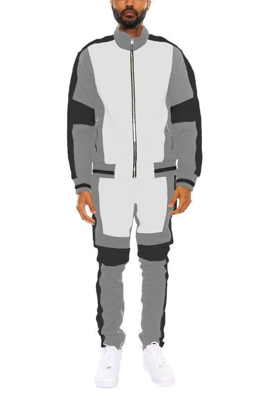 COLOR BLOCK TRACK SET New Era Fashion LLc
