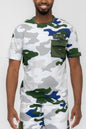 Weiv Full Camo Short Sleeve TShirt New Era Fashion LLc
