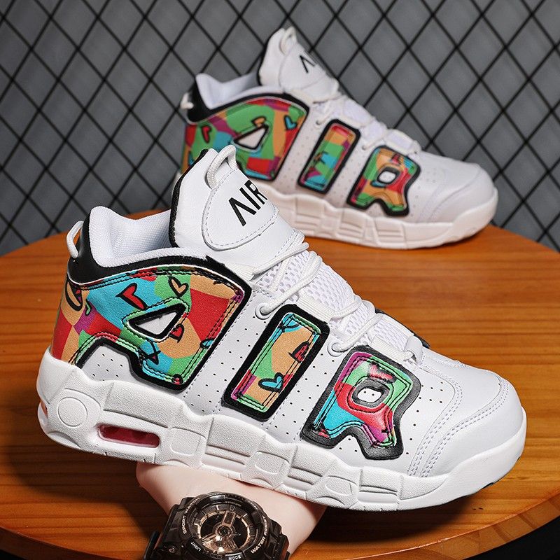New men's and women's trend fashion personality basketball sneakers fashion match men's sneakers 5 colors New Era Fashion LLc