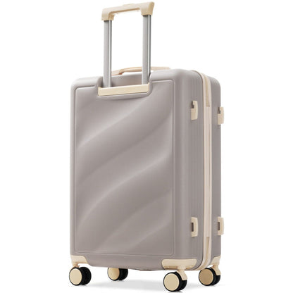 Luggage Set 3 Piece, Lightweight Durable ABS Suitcases with Spinner Wheels and TSA Lock, Carry-on & Checked Travel Luggage (20"/24"/28") New Era Fashion LLc