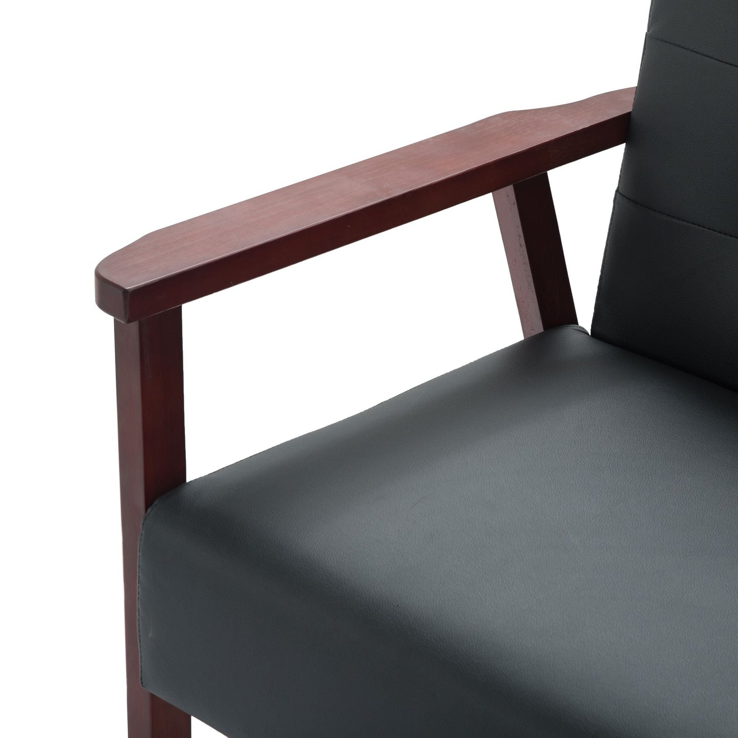 Wood Frame Accent Armchair New Era Fashion LLc