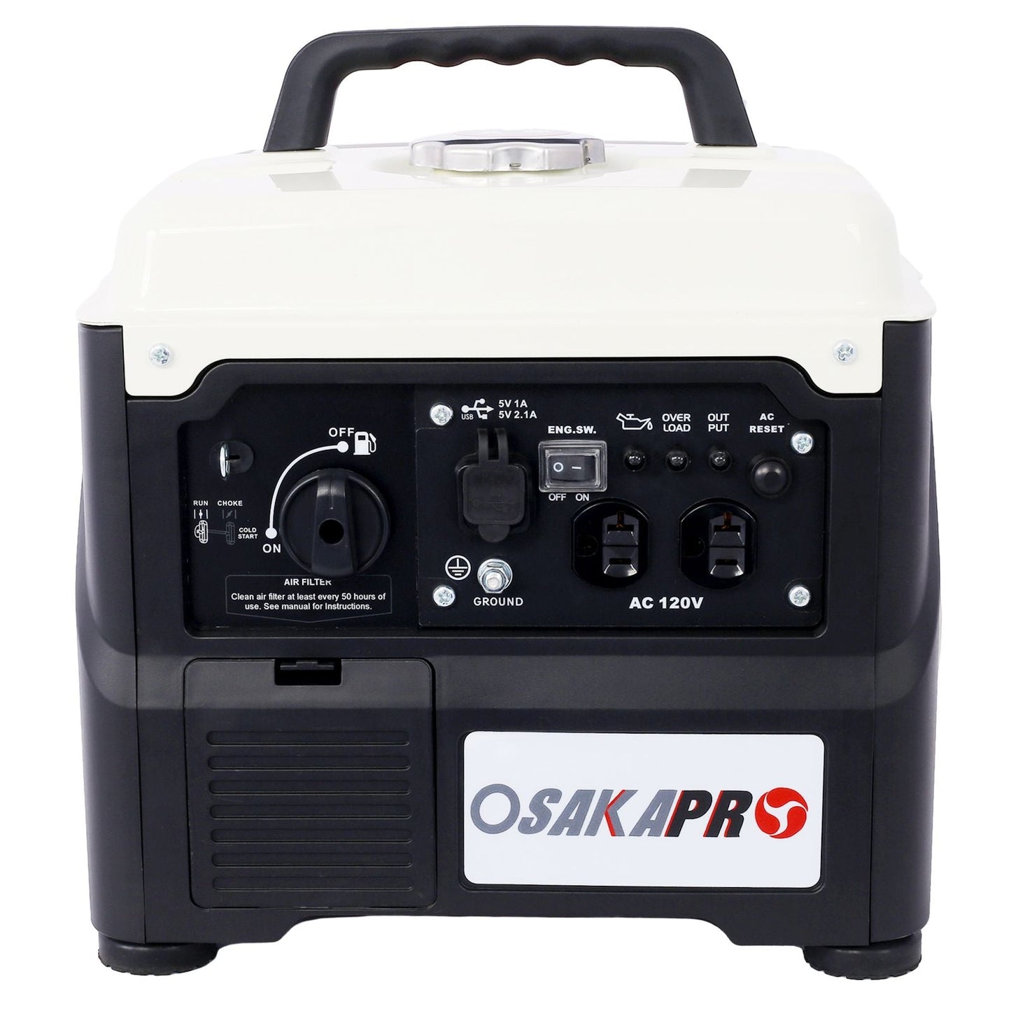 Portable Inverter Generator,1200W ultra-quiet gas engine, EPA Compliant, Eco-Mode Feature, Ultra Lightweight for Backup Home Use & Camping New Era Fashion LLc