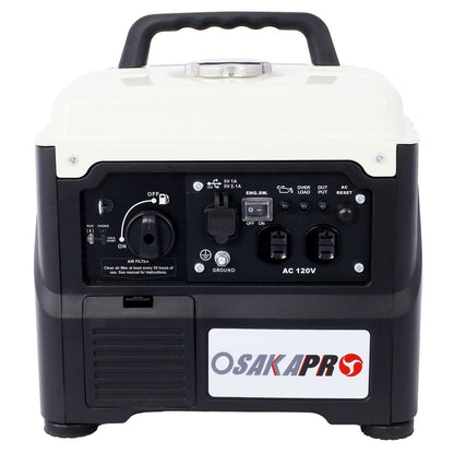 Portable Inverter Generator,1200W ultra-quiet gas engine, EPA Compliant, Eco-Mode Feature, Ultra Lightweight for Backup Home Use & Camping New Era Fashion LLc