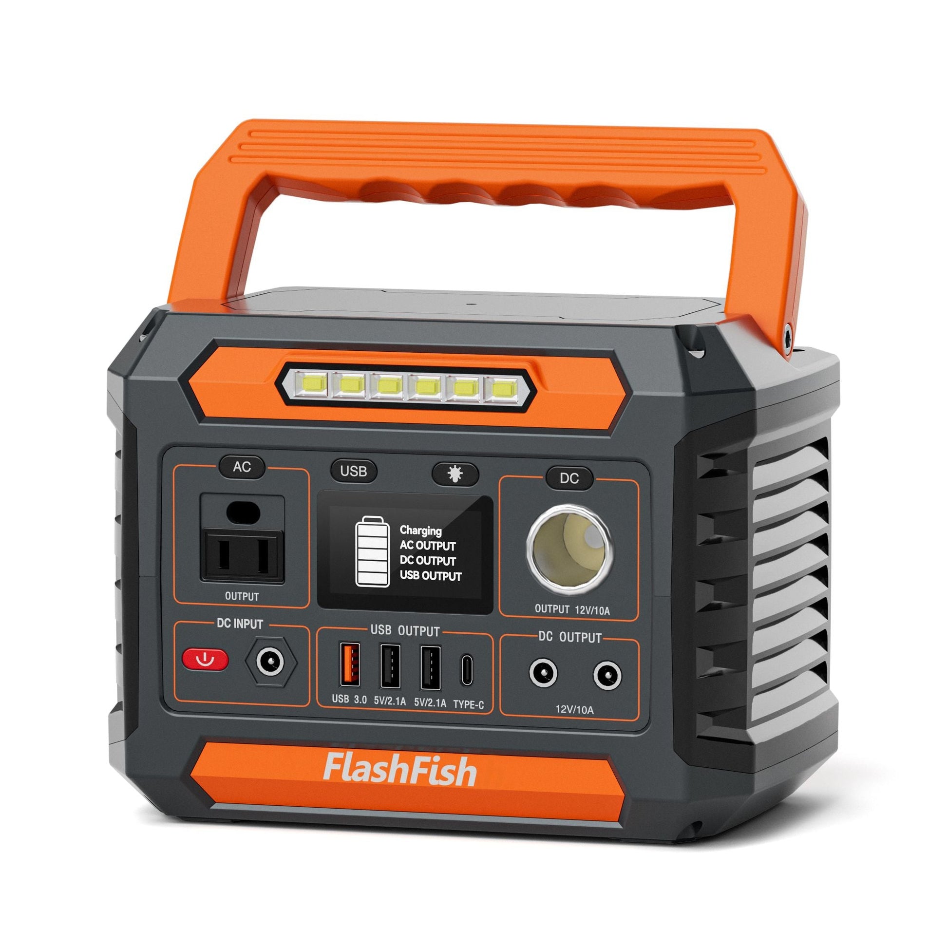 300W Portable Power Station, 230.88Wh /62400mAh Solar Generator, Regulated DC Output Backup Battery with AC Outlet, LED Light Power Station for CPAP Camping New Era Fashion LLc