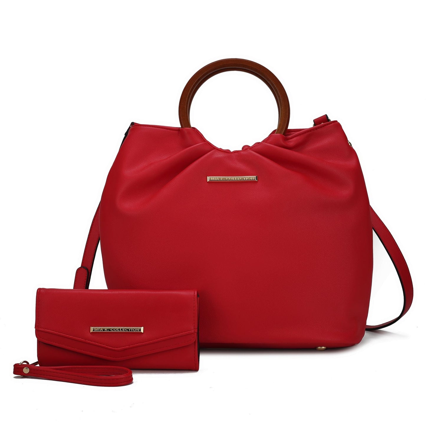 MKF Collection Leilani Vegan Leather Tote Bag with Wallet by Mia k New Era Fashion LLc