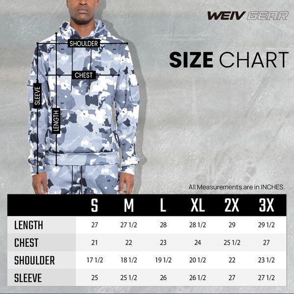Premium Full Camo Cotton Hoodie Sweat Set - Perfect for Outdoor Adventures New Era Fashion LLc