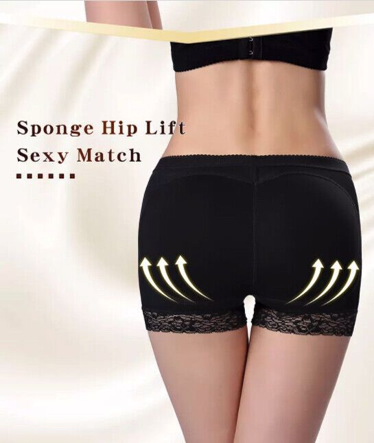 Booty Shaper Padded Underwear Panty Women's FAKE ASS Butt Lifter & Hip Enhancer New Era Fashion LLc