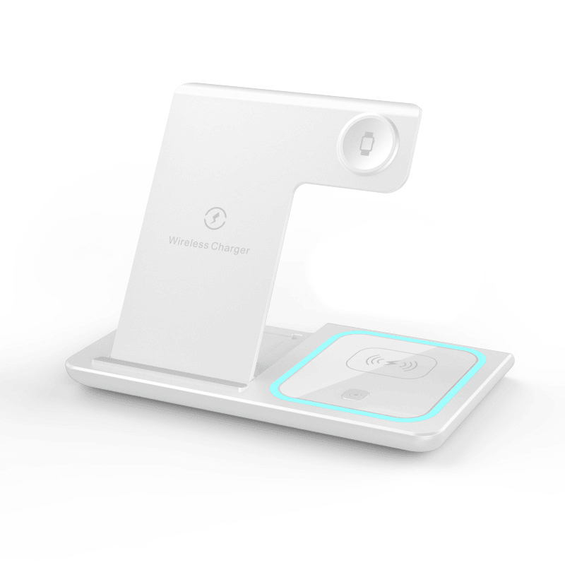 3 In 1 Fast Charging Station; Folding Wireless Charger Stand For IPhone 14; 13; 12; 11/Pro/Max/Mini/Plus; X; XR; XS/Max; SE; 8/Plus; Apple Watch 1-8; Airpods 3/2/Pro New Era Fashion LLc