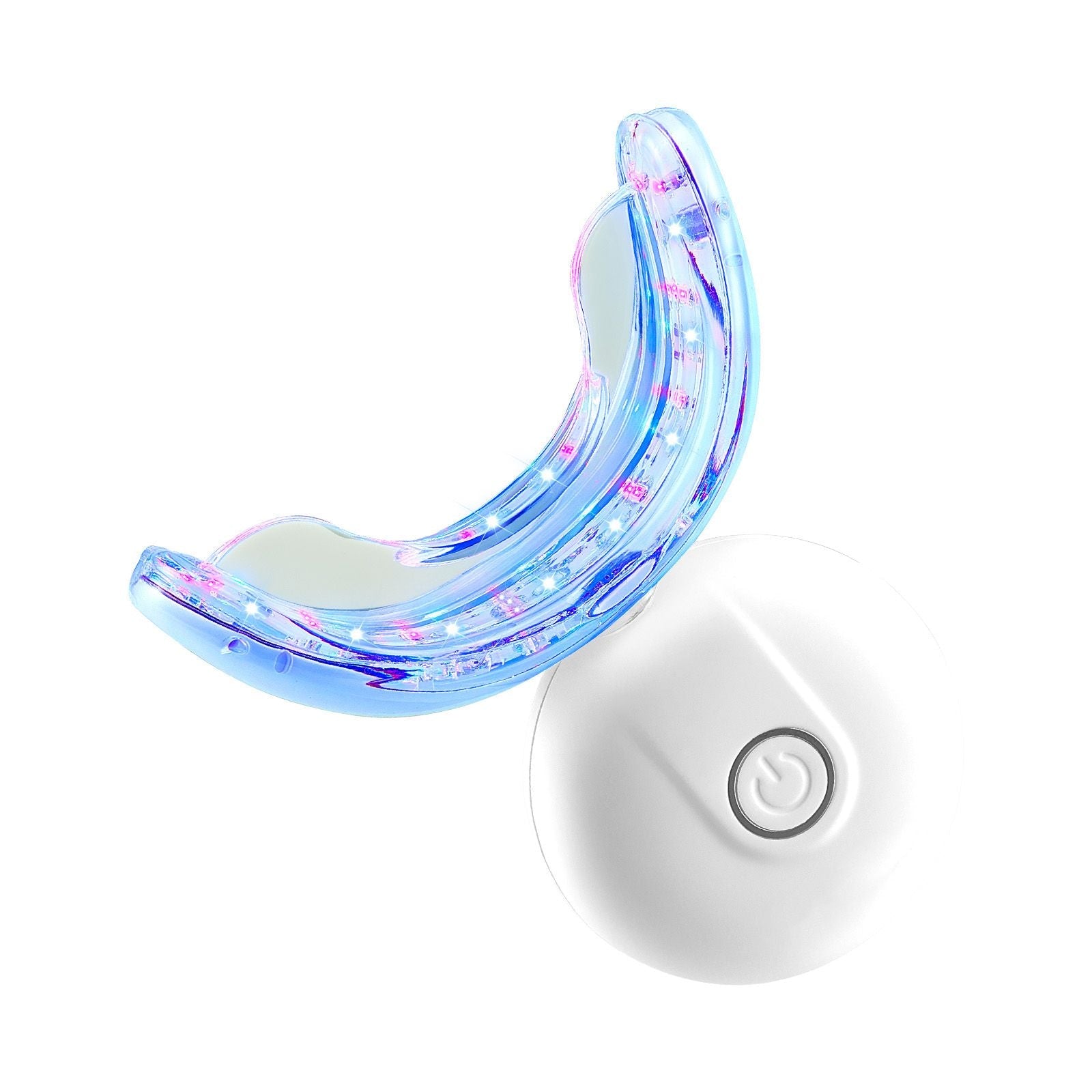 Teeth Whitening Kit with LED Light, 32 LED Accelerator Lights, Whitening Strips, Pens and Gel Syringes, U-Shaped Tray, Wireless Portable Kit Fast and Effectively Removes Stubborn Stains New Era Fashion LLc