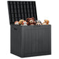 31 Gallon Resin Deck Box, Waterproof UV Resistant Outdoor Storage Box for Garden, Indoor New Era Fashion LLc