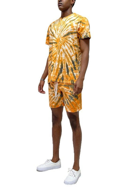 Tye Dye Shirt and Short Set New Era Fashion LLc
