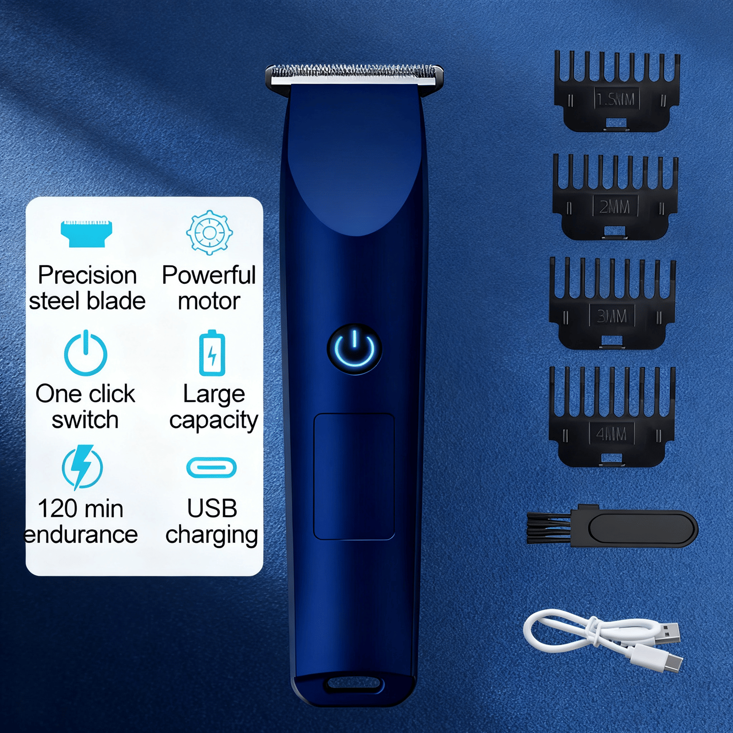 Professional Hair Clippers Trimmer Cutting Beard Cordless Barber Shaving Machine New Era Fashion LLc
