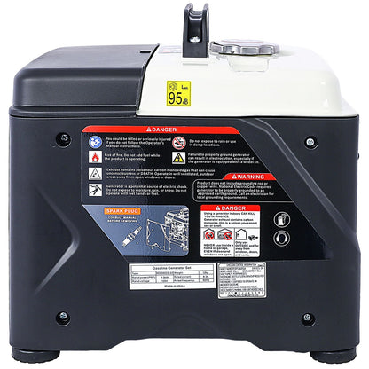 Portable Inverter Generator,1200W ultra-quiet gas engine, EPA Compliant, Eco-Mode Feature, Ultra Lightweight for Backup Home Use & Camping New Era Fashion LLc