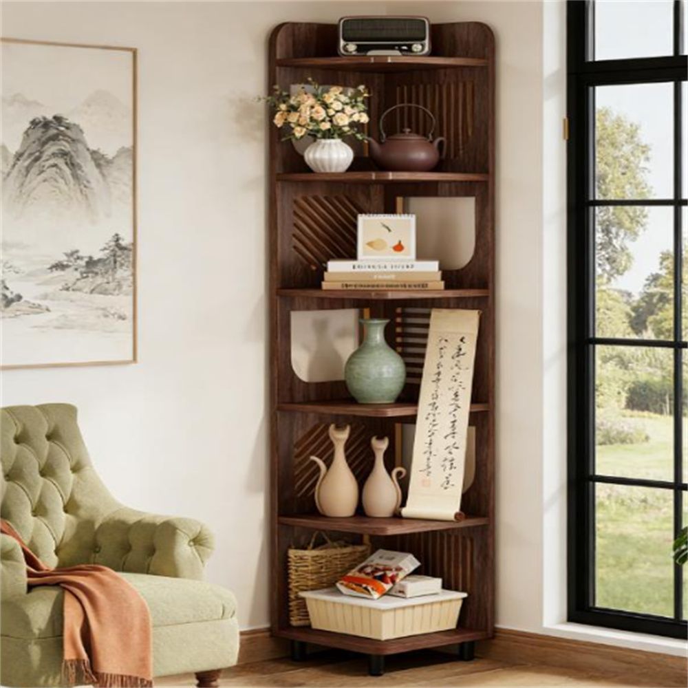 Corner rack, bookshelf, display rack, storage rack New Era Fashion LLc