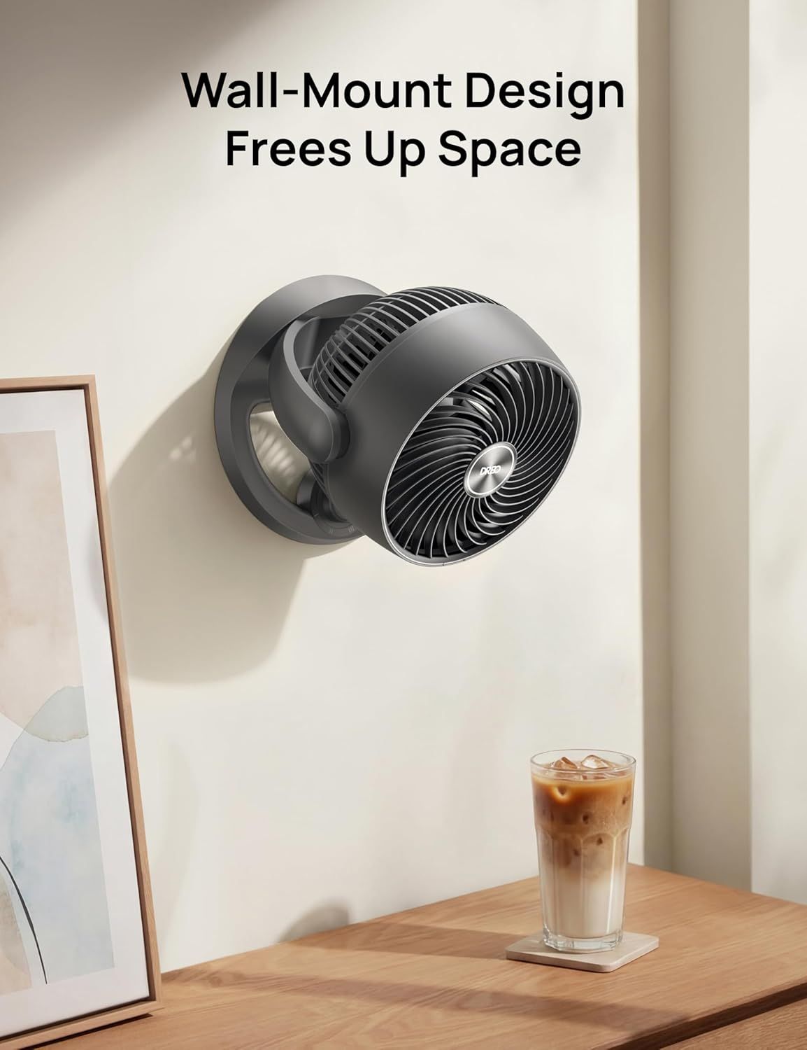 Fan for Bedroom, 12 Inches, 70ft Powerful Airflow, 25db Quiet Table Air Circulator Fans for Whole Room, 120° Adjustable Tilt, 3 Speeds, Desktop Fan for Home, Office, Kitchen New Era Fashion LLc