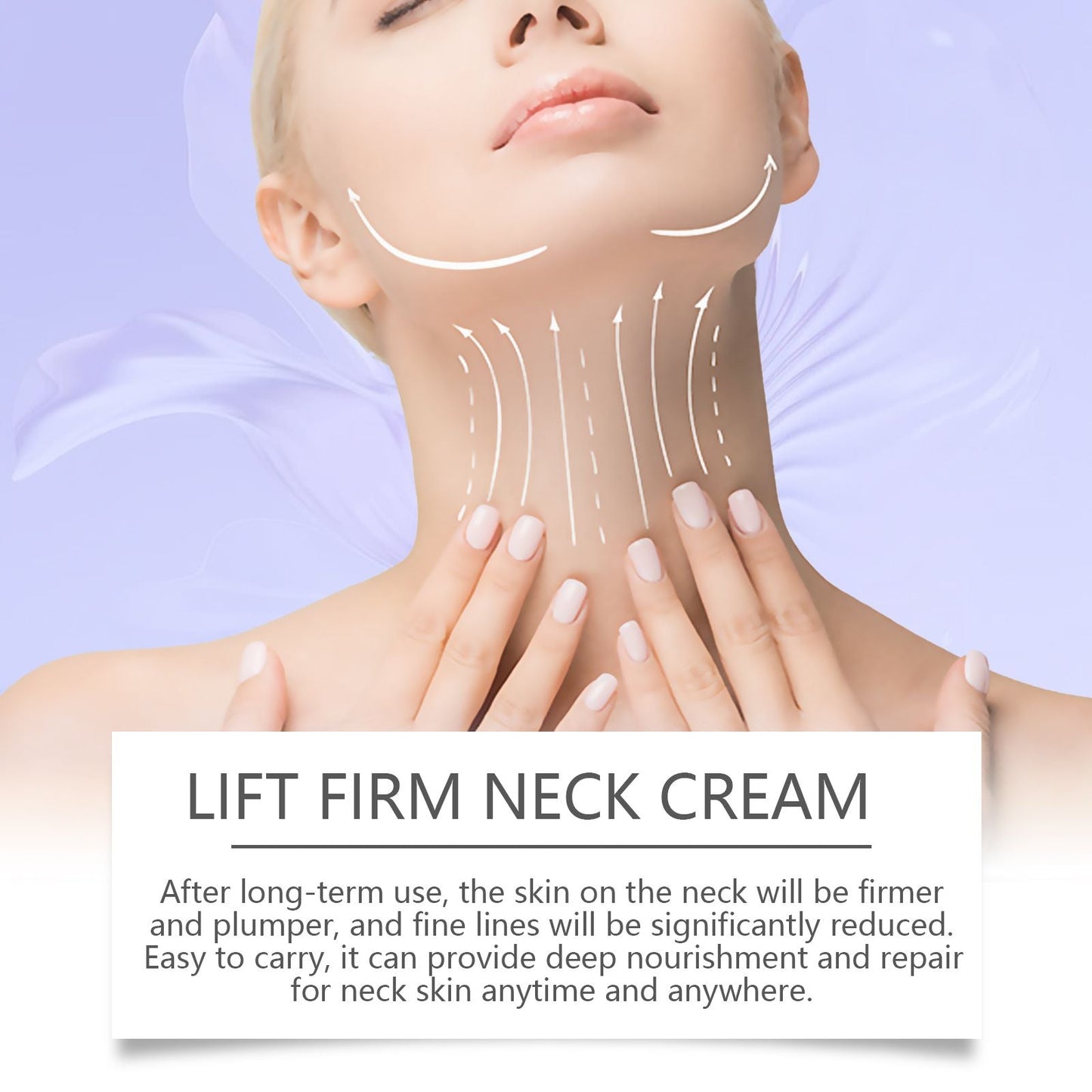 OUHOE Neck Skin Care Cream, Moisturizing And Firming Neck Skin Moisturizing And Refreshing Skin Care Cream New Era Fashion LLc