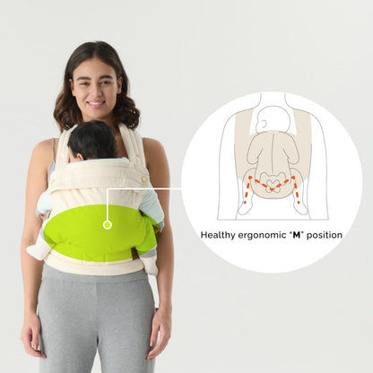 Ergonomic Baby Carrier Newborn to Toddler, Lightweight & Breathable Cotton Infant Carrier for Hands Free Comfort New Era Fashion LLc