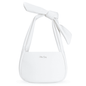 Hobo Hand Bag for Womens, Small Vegan Leather Hobe Handbag Shoulder Purses for Women with Zipper-White New Era Fashion LLc