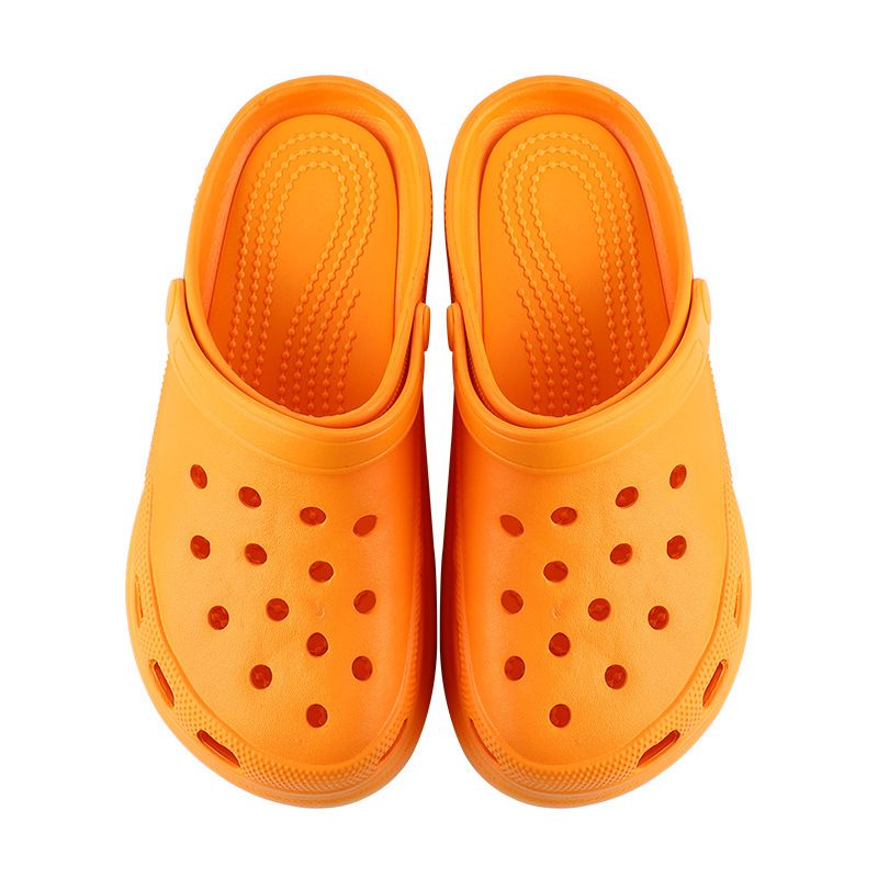 Beach summer thick soled hole shoes Baotou sandals Women's outdoor slope heel with accessories Garden shoes wholesale New Era Fashion LLc