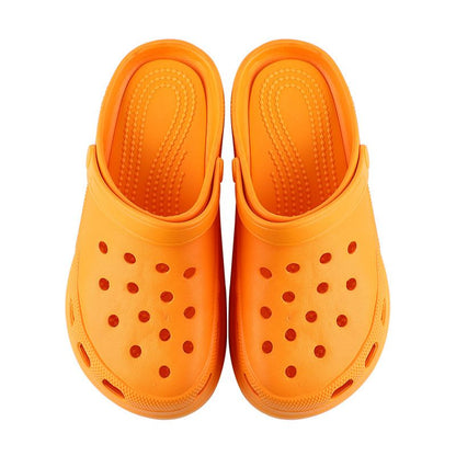 Beach summer thick soled hole shoes Baotou sandals Women's outdoor slope heel with accessories Garden shoes wholesale New Era Fashion LLc
