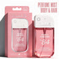 4 Scents Travel-Size Body & Hair Fragrance Mist (1.5 fl oz) - Long-Lasting Fruity & Floral Fragrance for Women, Dates & Gifts New Era Fashion LLc