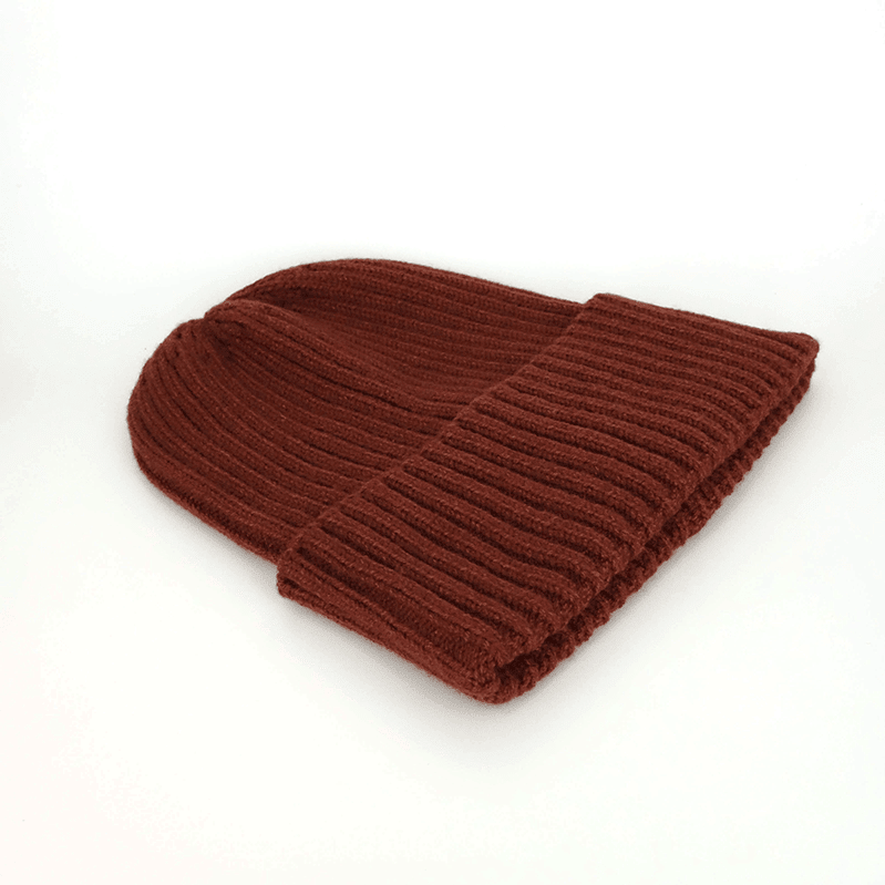 Rufous Solid Color Knitted Beanies Hat for Boys Girls New Era Fashion LLc