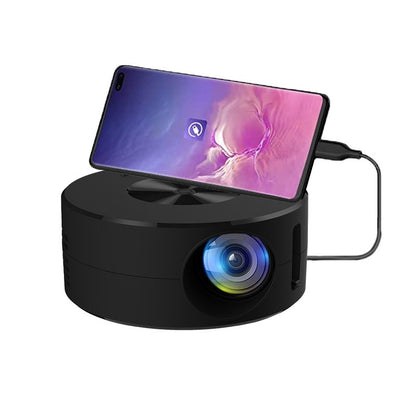 Mini Projector YT200 Portable Video Beamer Home Theater 1080P Supported USB Sync Screen Smartphone Children Projectors New Era Fashion LLc