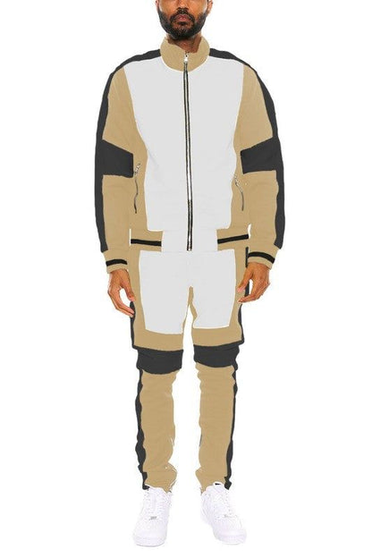 COLOR BLOCK TRACK SET New Era Fashion LLc