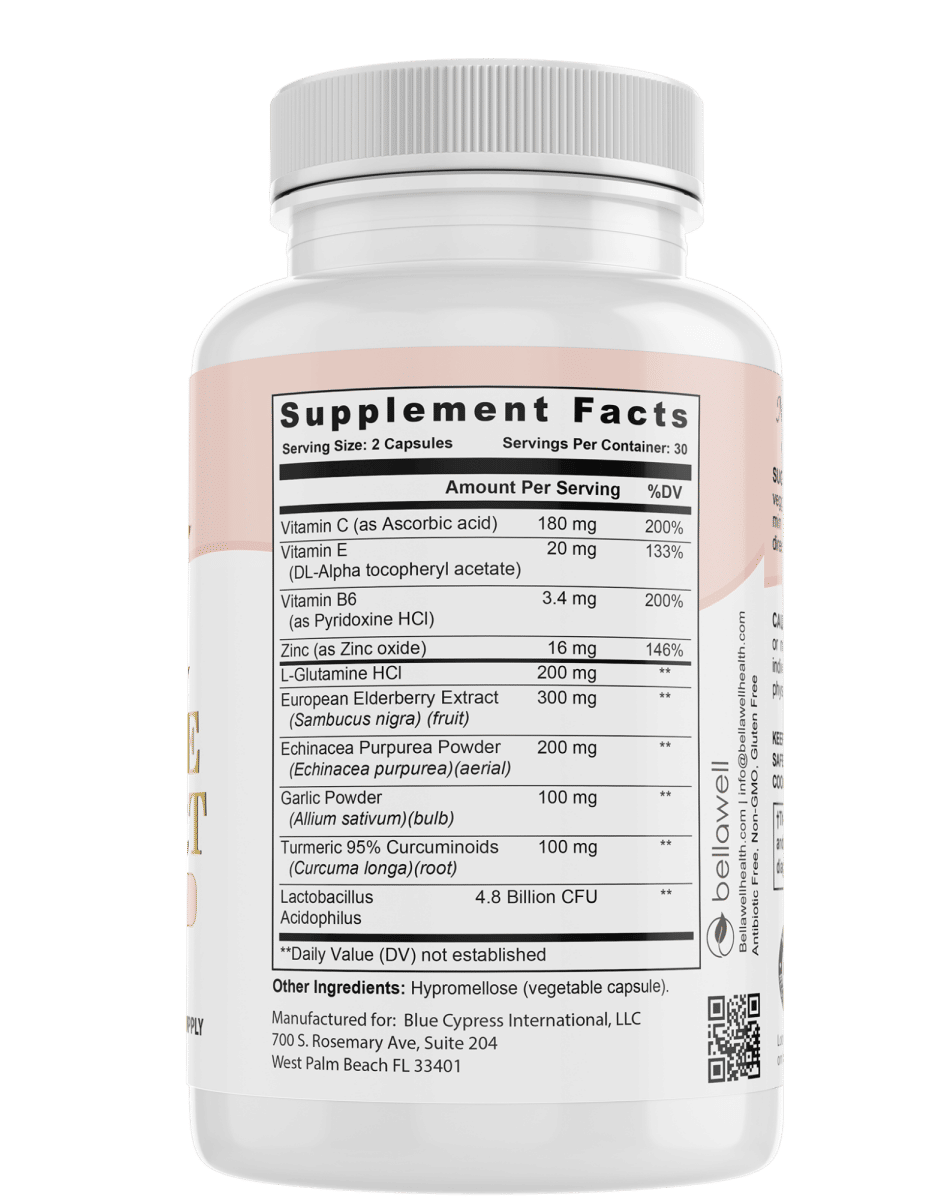 Emergency Immune Support – Daily Wellness with Probiotics by Bellawell New Era Fashion LLc