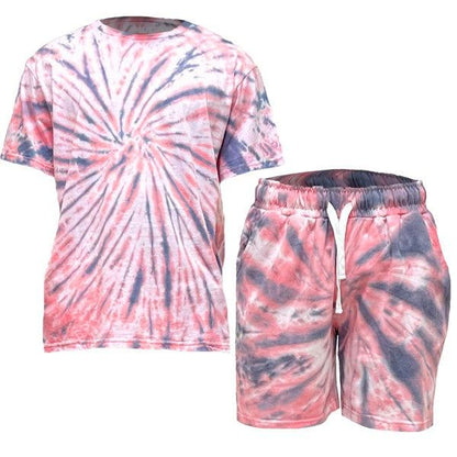 Tye Dye Shirt and Short Set New Era Fashion LLc