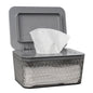 Wipes Dispenser, One-Handed Operation Wipe Holder for Baby & Adult, Seal-Designed Wipes Container for Bathroom Keep Diaper Wipes Fresh New Era Fashion LLc