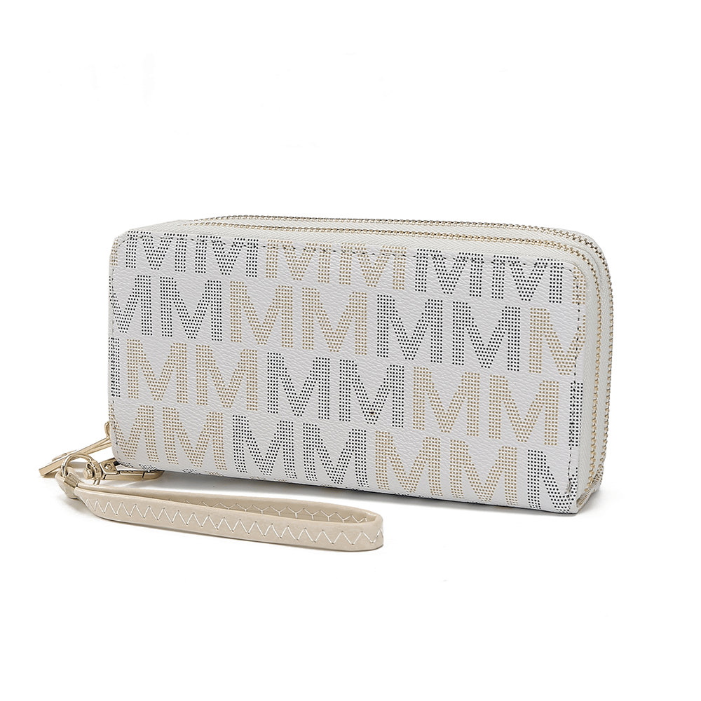 MKF Collection Hofstra M Signature Wallet Wristlet by Mia k New Era Fashion LLc