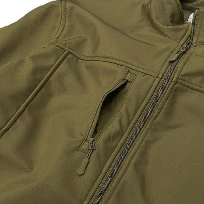 Mens Solid Soft Shell Storm Tech Jacket Coat New Era Fashion LLc