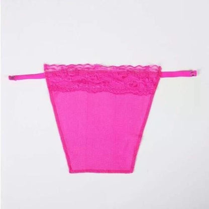 8 Pack Women Lace Cami Clip-on Mock Camisole Overlay Modesty Panel for Low-Cut Shirt New Era Fashion LLc