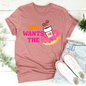 She Wants Donuts T-Shirt New Era Fashion LLc