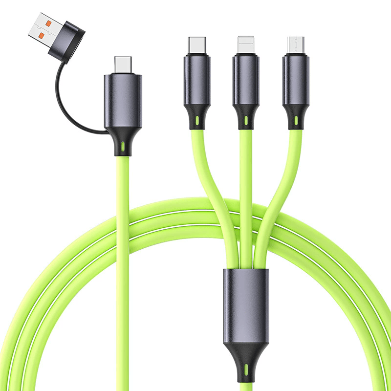 3P Experts Bold Dual  4 N 1 Charging Cable New Era Fashion LLc